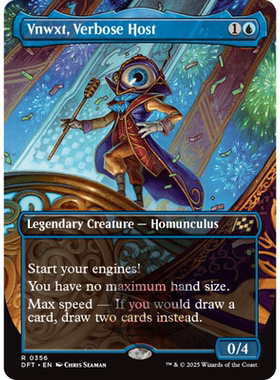 万智牌 冗长主持维恩威斯特 vnwxt, verbose host 平/闪 乙太漂移