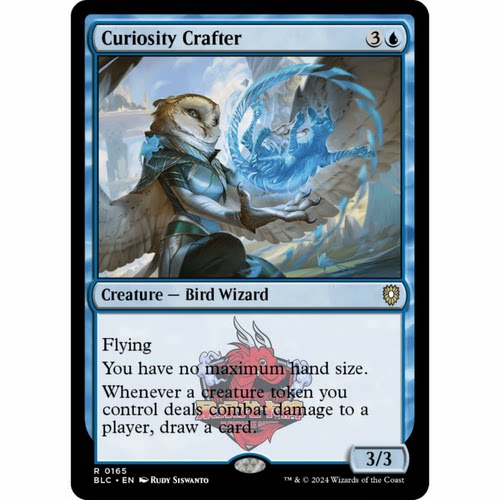 呆呆龙 万智牌 好奇塑师 Curiosity Crafter 165 斑隆洛指挥官