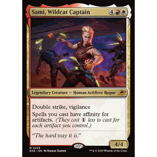 呆呆龙 私掠队长萨米 Sami, Wildcat Captain 平/闪/异画 EOE