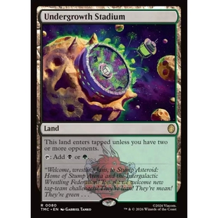 万智牌 TMC 忍者神龟 Undergrowth Stadium 矮丛赛场 平/闪