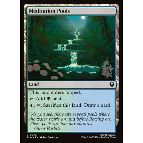 万智牌 meditation pools 冥想静池 TLA 平/闪