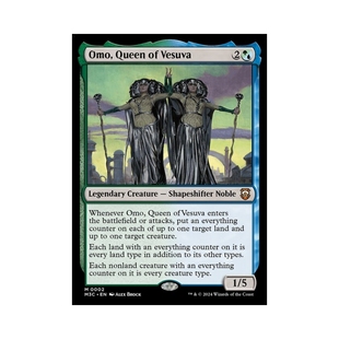 万智牌 维苏瓦女皇欧茉 简中/英文 闪 摩登新篇3指挥官 多色 金