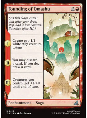 万智牌 founding of omashu 奥玛舒建城纪 TLE 闪