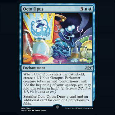 呆呆龙 万智牌 英文 鸡飞4 UNF 平/闪/银河 Octo Opus