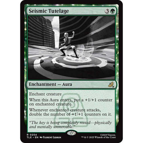 万智牌 Seismic Tutelage 土震监护 TLE 平/闪