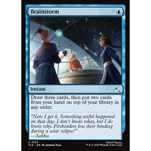 万智牌 brainstorm 脑力激荡 TLE 闪