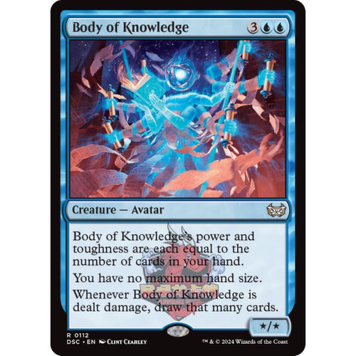 万智牌 知识形体 Body of Knowledge 英文 暮悲邸:鬼屋惊魂指挥官