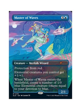 呆呆龙 万智牌 波涛大师 英文 secret Lair SL 蓝色 平/闪