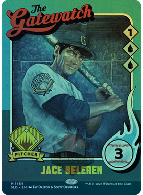 呆呆龙 万智牌 杰斯贝连 1454 平/闪 Secret lair SL 蓝色