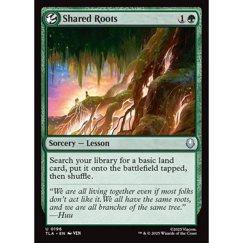 万智牌 shared roots 同根共生 TLA 平/闪