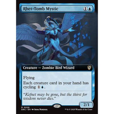 雷特祀墓秘教徒 Rhet-Tomb Mystic 英文 扩画 乙太漂移指挥官