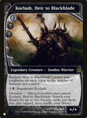 呆呆龙卡牌 万智牌 英文 the list 乌锋传人寇列许 黑色 金