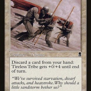 万智牌 ODY 56 tireless tribe 坚忍部族 the list