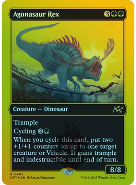 万智牌 闪 躁暴龙 Agonasaur Rex 英文 冠军闪 乙太漂移