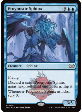 先知史芬斯 Prognostic Sphinx 英文 暮悲邸鬼屋惊魂指挥官 蓝色