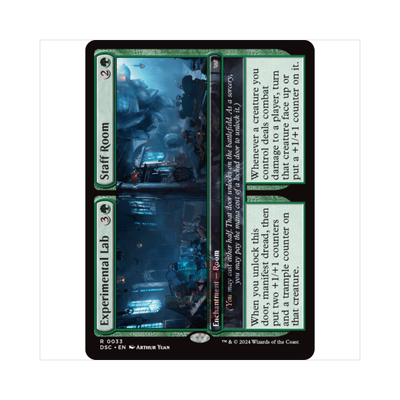 万智牌 实验房 Experimental Lab 暮悲邸:鬼屋惊魂 指挥官 绿色