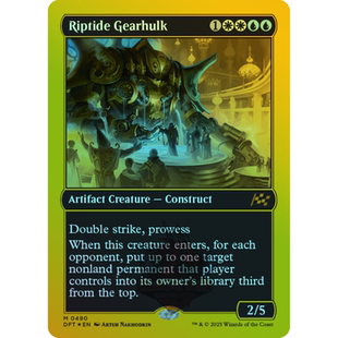 万智牌 闪 激流巨械 Riptide Gearhulk 英文 冠军闪 乙太漂移