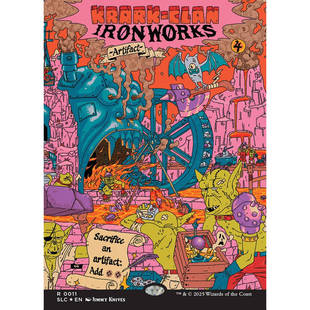 呆呆龙卡牌 万智牌 lair SLC 喀勒克族制铁厂 密室珍品 魔法书