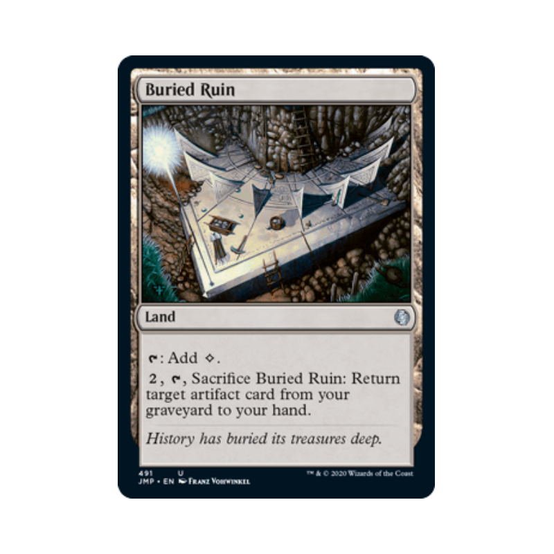 呆呆龙卡牌 万智牌 深埋遗迹 英文 JUMPSTART 地