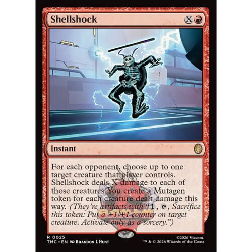 万智牌 TMC 忍者神龟指挥官 Shellshock 平/闪