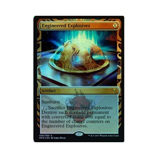 万智牌 密设爆裂物 英文 逸品 宝藏 卡拉德许 KLD 全闪 带白边