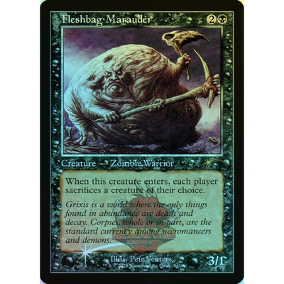 呆呆龙卡牌 万智牌 闪 肉囊劫掠者 Secret Lair SL 黑色 金