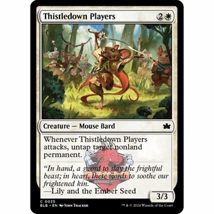 呆呆龙 万智牌 蓟冠团演员 Thistledown Players 0035 平/闪