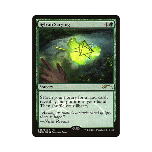 呆呆龙卡牌 万智牌 Sylvan Scrying 简中/英文/日文 纪念闪 FNM
