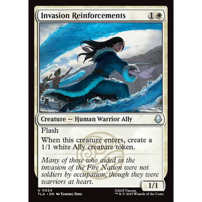 万智牌 invasion reinforcements 侵攻援兵 TLA 平/闪