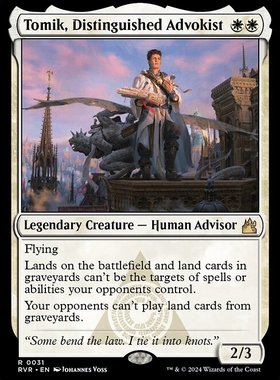 万智牌 杰出倡议人托米克 简中/英文 平/闪 拉尼卡重制版 白色 金