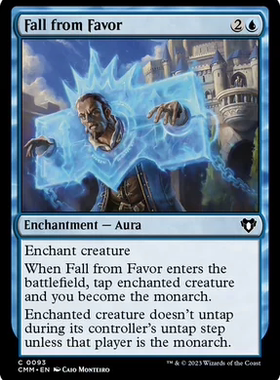 万智牌 失宠 简中/英文 平/闪 日印 指挥官大师 蓝 铁