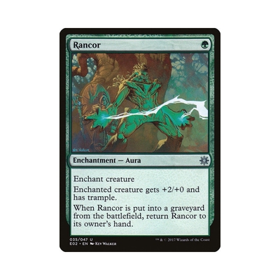 呆呆龙 万智牌 仇视 英文 平  Explorers of Ixalan 绿色