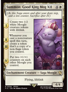 召唤:贤王莫古尔莫古十二世 Summon Good King Mog 平/闪 最终