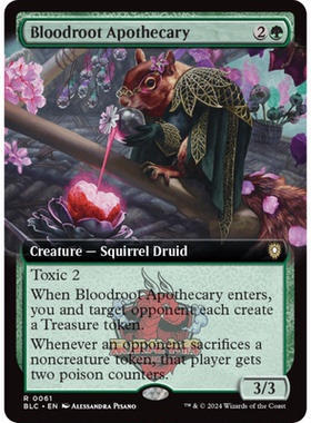万智牌 血根药师 Bloodroot Apothecary 斑隆洛指挥官 扩画 平/闪
