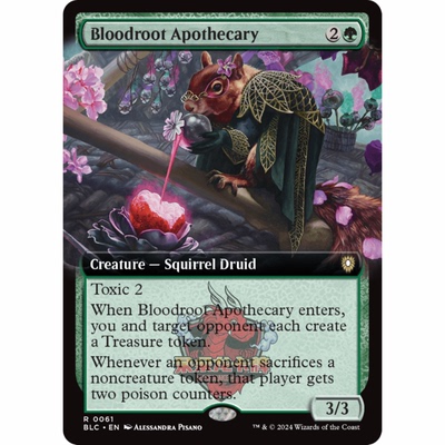 万智牌 血根药师 Bloodroot Apothecary 斑隆洛指挥官 扩画 平/闪