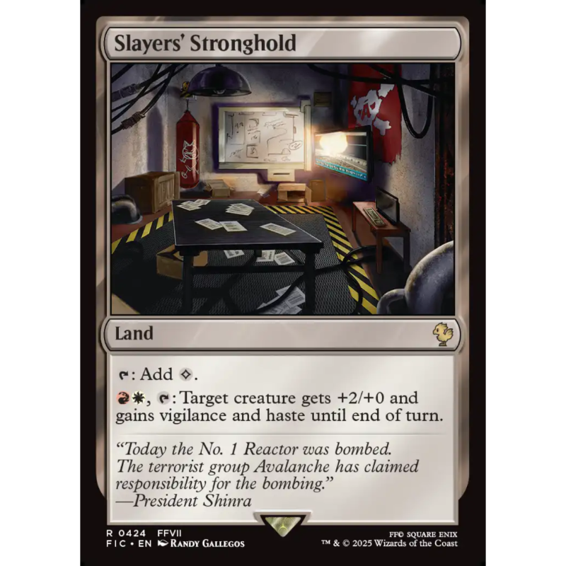 万智牌 克星城塞 Slayers' Stronghold 平/闪/扩画 最终幻想