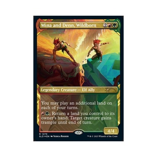 英文 不驯双生弥娜与丹恩 闪 Secret Drop 呆呆龙 Lair 万智牌