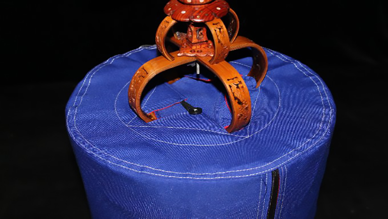 鸟笼罩衣圆形配件笼顶布衣罩遮光罩子川笼衣笼罩鸟笼布鸟用品