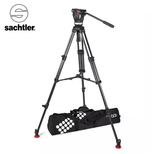 萨拿沙雀Sachtler 1018C/1019C摄影摄像炭纤维双管三脚架 ACEXL