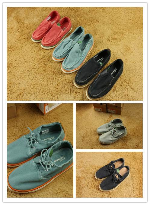 添柏岚美国天木兰低帮帆布鞋