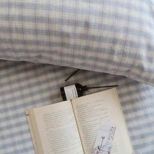 纯棉平整山东干爽不粘身床单加密国民老粗布被套全棉单双人被单