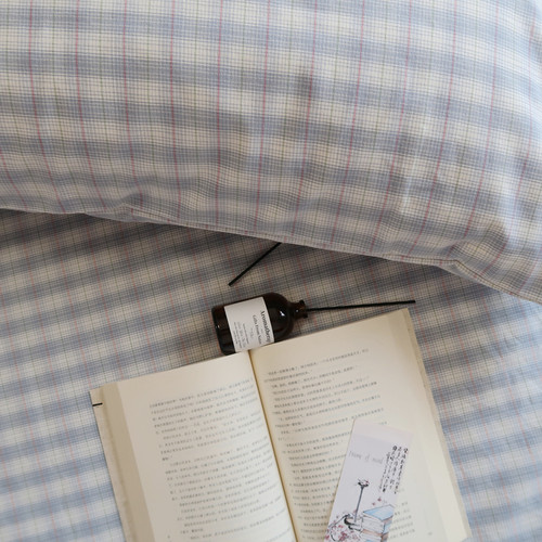 纯棉平整山东干爽不粘身床单加密国民老粗布被套全棉单双人被单