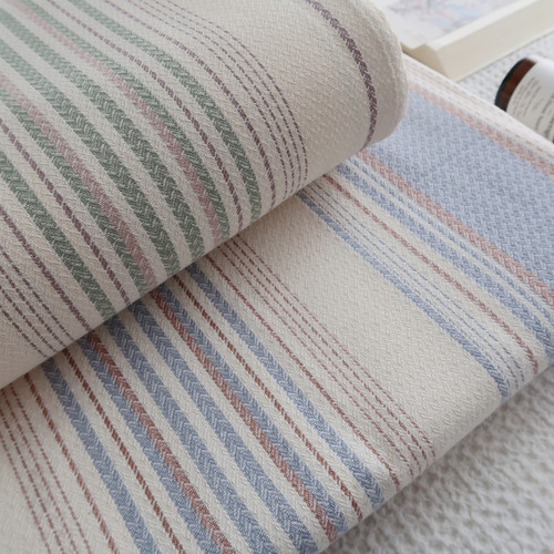 秋冬全棉老粗布柔软床单提花工艺