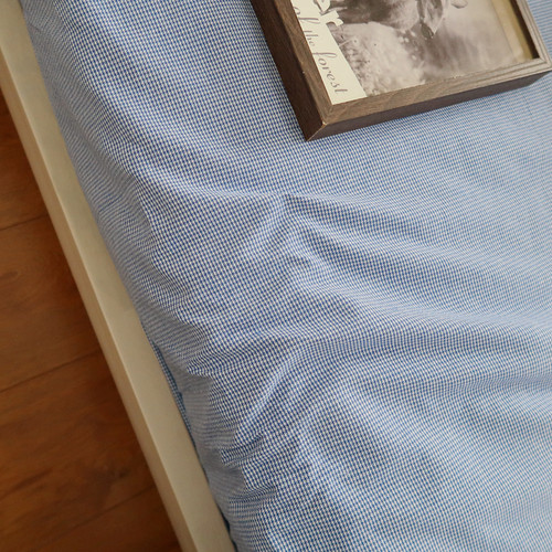 纯棉老粗布床单全棉精梳棉单双人床上用品贴身睡单