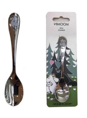 芬兰Hackman Moomin姆明 不锈钢 咖啡勺小勺儿童勺特价