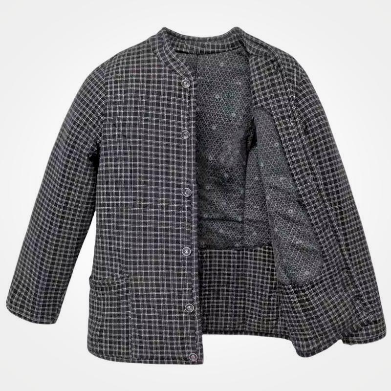 轻薄冬季柔软弹力棉袄保暖