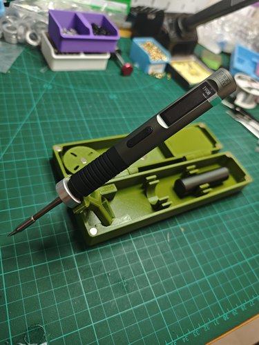 3D打印正点原子T90A/T90B电烙铁磁吸收纳盒2.0版