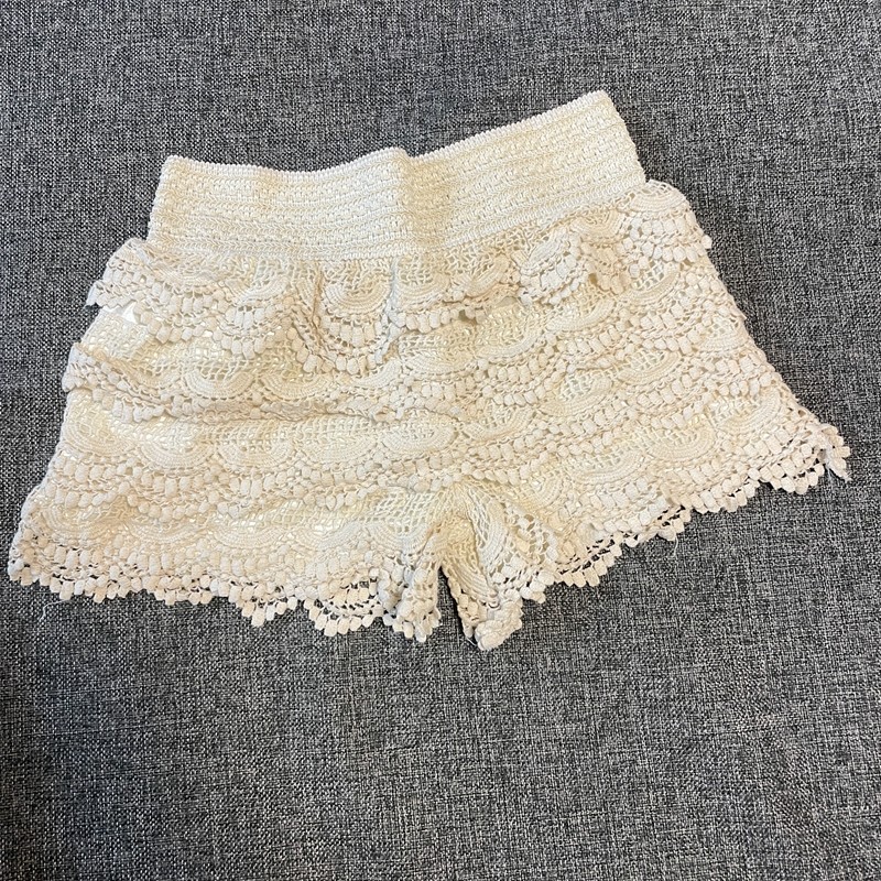 钩花镂空安全裤夏季防走光短裤女