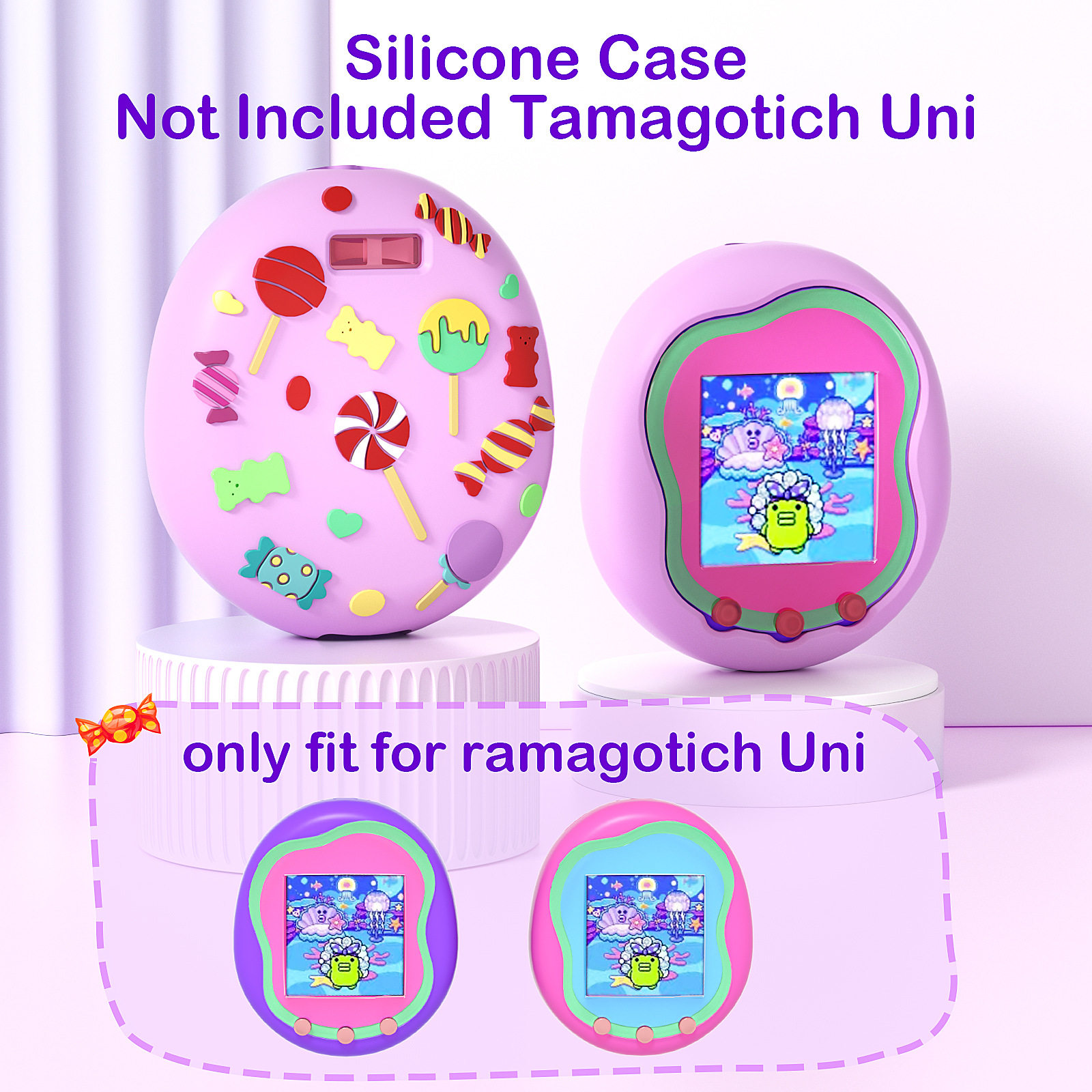 适用拓麻歌子uni保护套电子宠物游戏机硅胶套tamagotchi