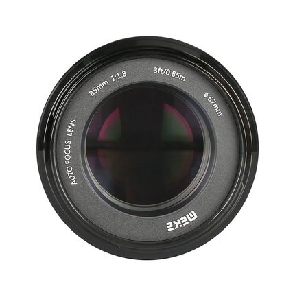 美科85mm F1.8自动对焦镜头大光圈人像镜头适用于SONY索尼